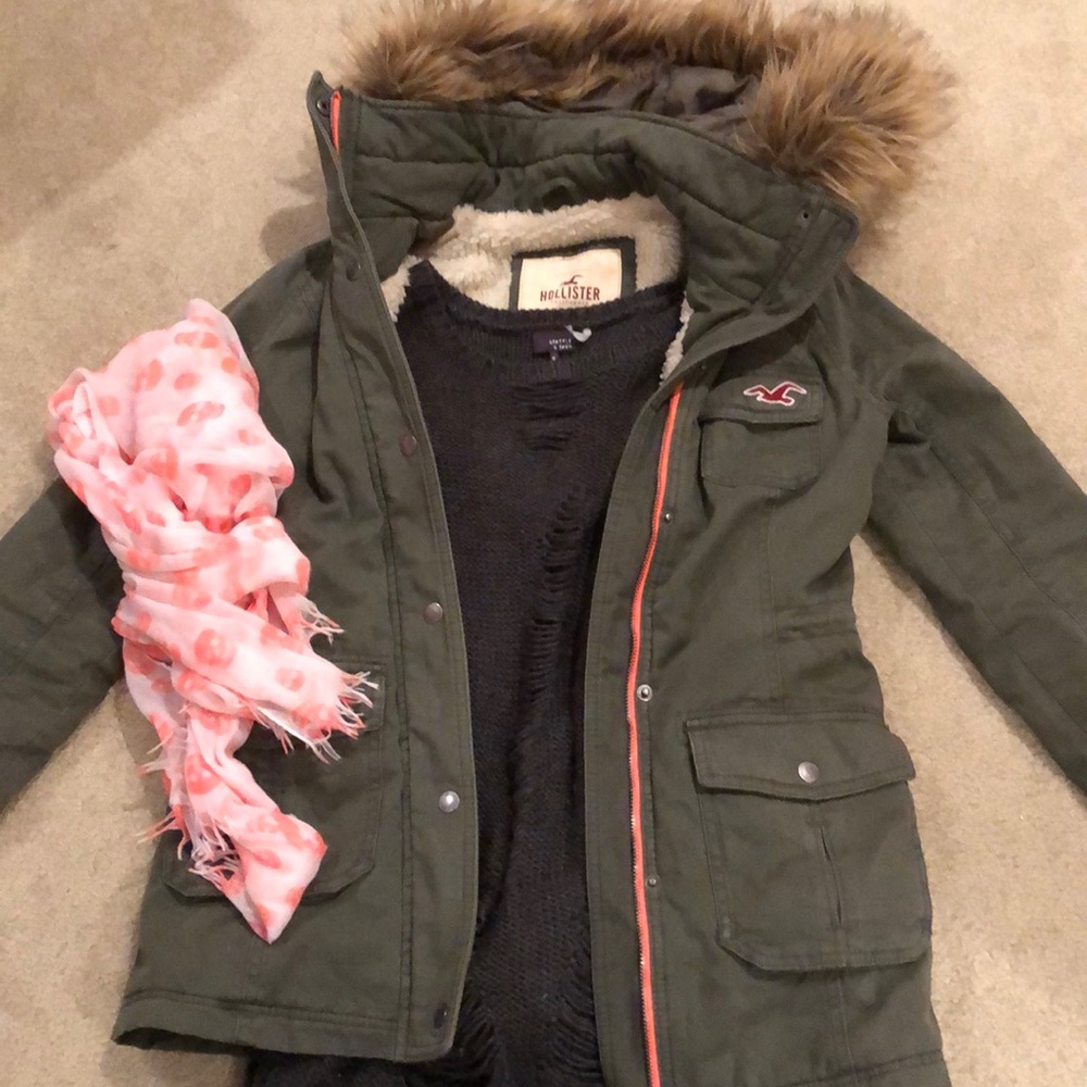 Hollister Fleece Coat